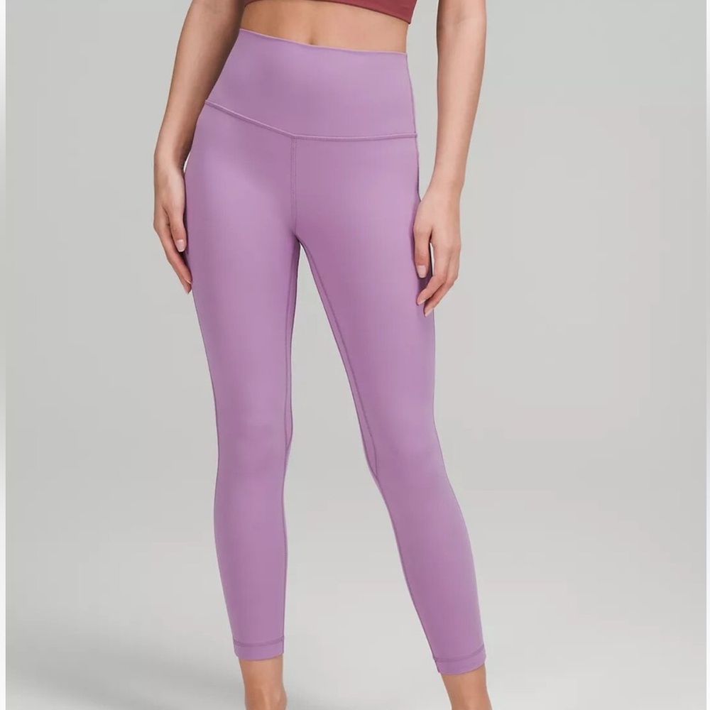 Lululemon Purple Align Leggings, Size 8, Activewear Athleisure Workout Running